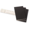 Блокнот MOLESKINE Cahier Journal Large, клетка, чёрный QP317