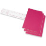 Блокнот MOLESKINE Cahier Journal XLarge, в линейку, розовый неон CH021D17