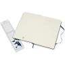 Блокнот MOLESKINE Classic Large, пунктирная разметка, синий сапфир QP066B20