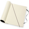 Блокнот MOLESKINE Classic Soft A4, в линейку, чёрный QP641