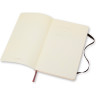 Блокнот MOLESKINE Classic Soft Large, линейка, чёрный QP616