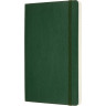 Блокнот MOLESKINE Classic Soft Large, линейка, зелёный QP616K15