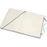 Блокнот MOLESKINE Classic XLarge, в линейку, зелёный QP090K15