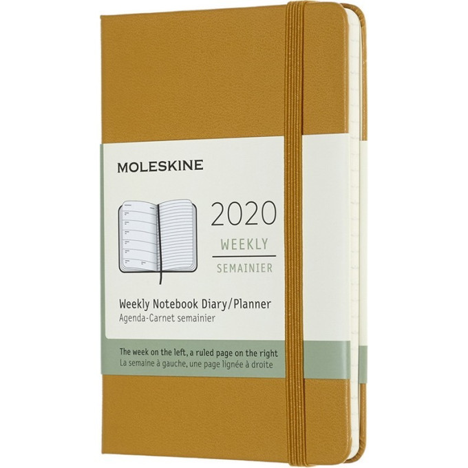 Еженедельник MOLESKINE Classic Weekly Pocket — желтая спелая дыня DHM2112WN2